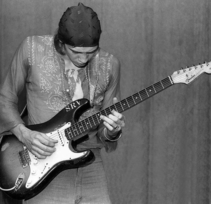 Number One with original white pickguard, early 1970s